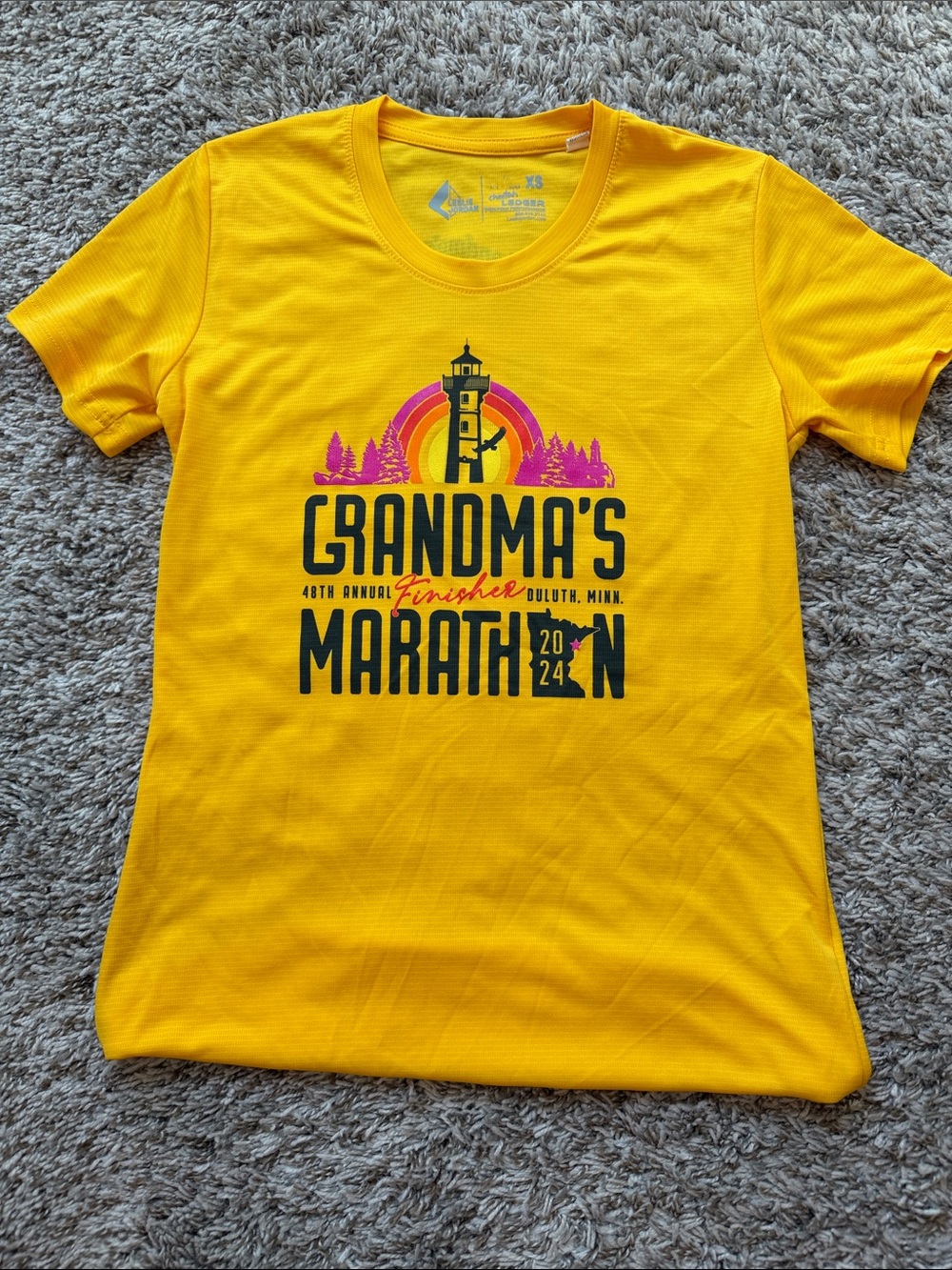 Grandmas marathon finisher shirt, 2024